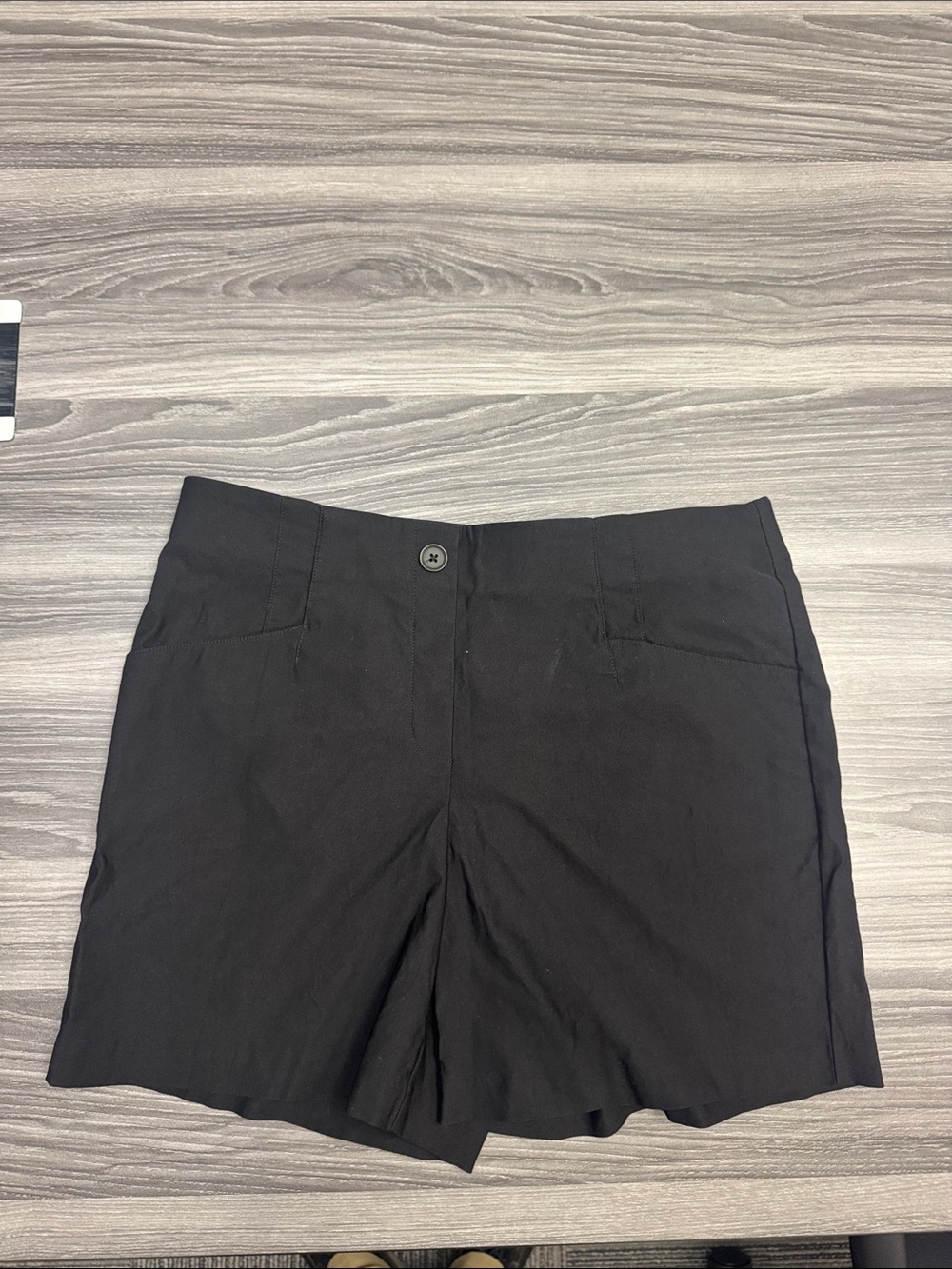 Tribal Black Women's Bermuda Shorts - Tailored Flat Front